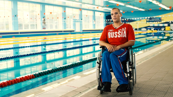 Dmitri Kokárev, nadador ruso paralímpico - Sputnik Mundo