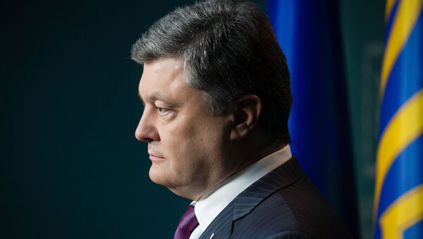 Petró Poroshenko, presidente ucraniano - Sputnik Mundo