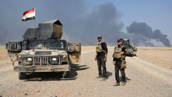 Las tropas de Irak cerca de Al Qayara - Sputnik Mundo