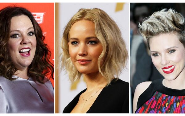 Melissa McCarthy, Jennifer Lawrence, Scarlett Johansson - Sputnik Mundo