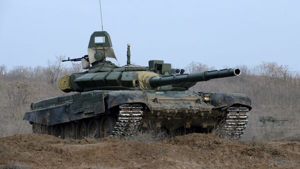El tanque ruso T-72B3 - Sputnik Mundo
