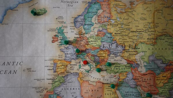 El mapa de Europa - Sputnik Mundo