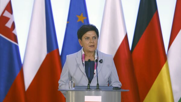 Beata Szydlo, primer ministra de Polonia - Sputnik Mundo