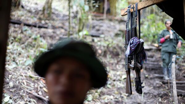 Combatientes de las FARC (archivo) - Sputnik Mundo