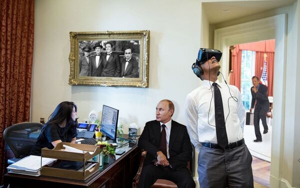 Obama y Putin - Sputnik Mundo