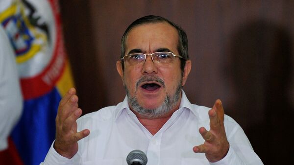 Máximo líder de las FARC, Rodrigo Londoño Echeverri, alias 'Timochenko' (archivo) - Sputnik Mundo