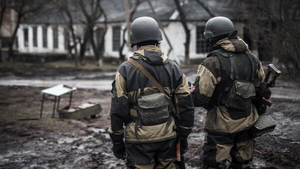 Voluntarios de la república autoproclamada de Donetsk (archivo) - Sputnik Mundo