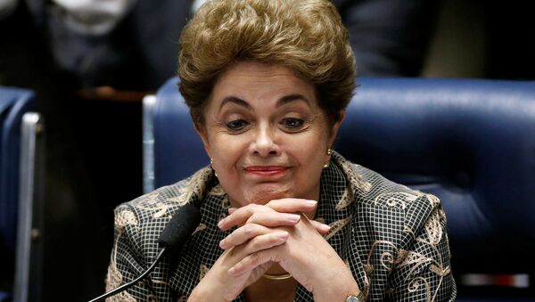 Dilma Rousseff, presidenta destituida de Brasil - Sputnik Mundo
