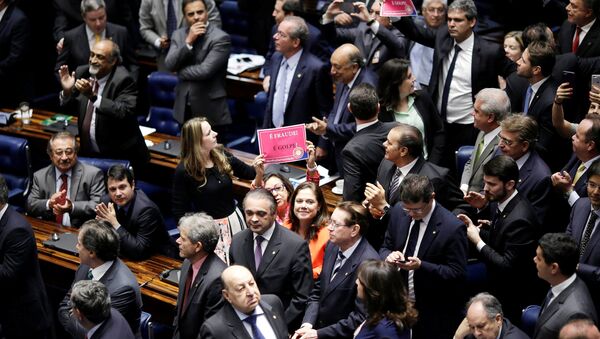 El Senado de Brasil - Sputnik Mundo