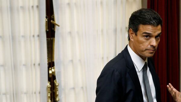 Pedro Sánchez, el nuevo presidente del Gobierno español - Sputnik Mundo