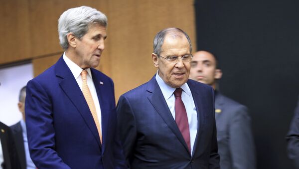 John Kerry y Serguéi Lavrov (archivo) - Sputnik Mundo