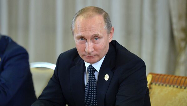 Vladímir Putin durante la cumbre del G20 - Sputnik Mundo