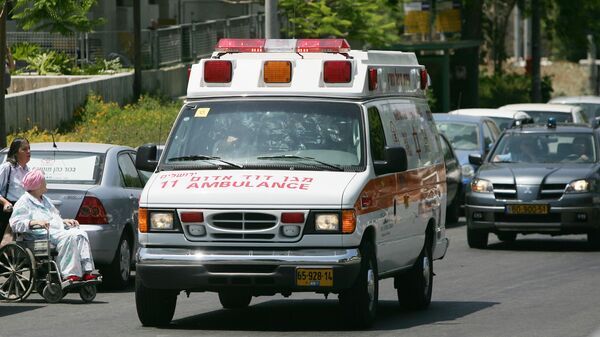 Ambulancia de Israel (imagen referencial) - Sputnik Mundo