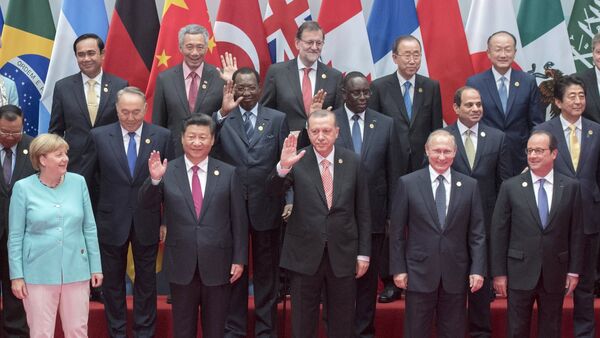 Representantes del G-20 (archivo) - Sputnik Mundo