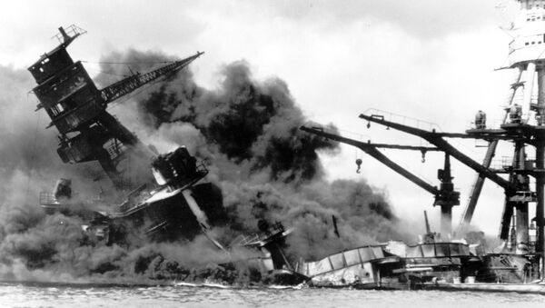El ataque a Pearl Harbor (archivo) - Sputnik Mundo