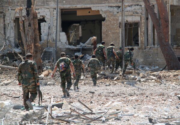 El Ejército de Siria regresa a las tierras libres de terroristas - Sputnik Mundo