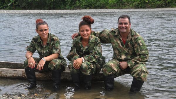 Guerrilleros de las FARC (archivo) - Sputnik Mundo