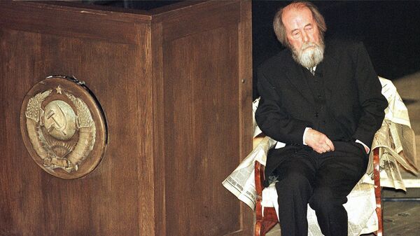 Alexandr Solzhenitsin, escritor ruso - Sputnik Mundo