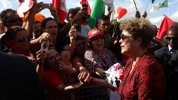 Dilma Rousseff, ex presidente de Brasil - Sputnik Mundo
