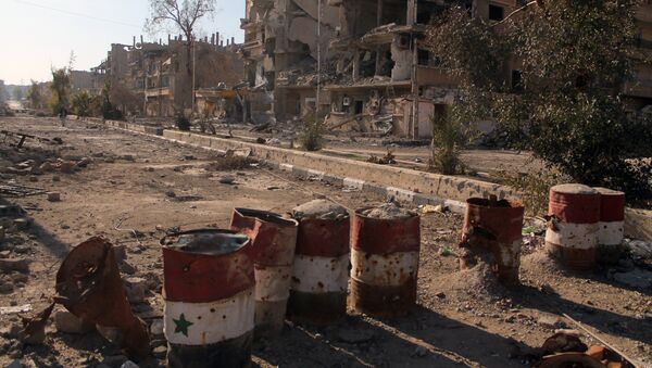 La ciudad siria de Deir Ezzor (archivo) - Sputnik Mundo