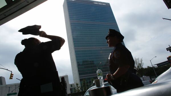 Las policías de Nueva York después de la explosión del 17 de septiembre - Sputnik Mundo