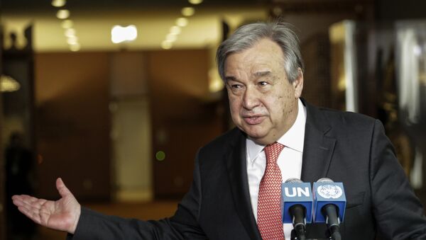 El secretario general de la ONU, António Guterres (archivo) - Sputnik Mundo