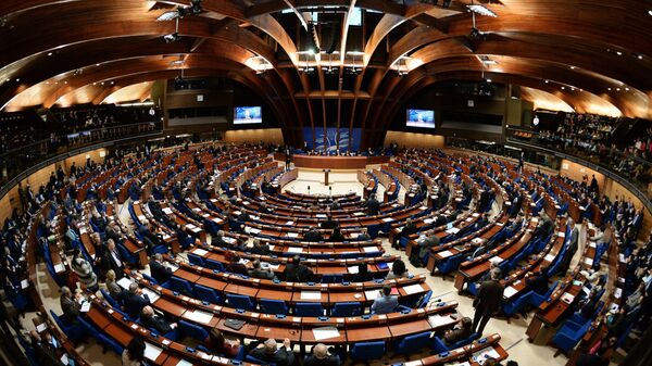 Asamblea Parlamentaria del Consejo de Europa (PACE) en Estrasburgo - Sputnik Mundo
