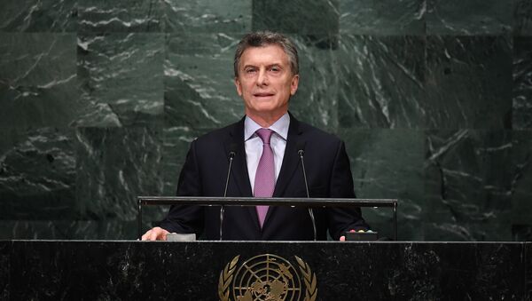 Mauricio Macri toma la palabra en la Asamblea General de la ONU - Sputnik Mundo