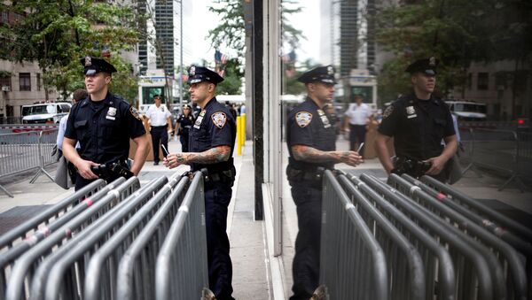 Policías de Nueva York - Sputnik Mundo