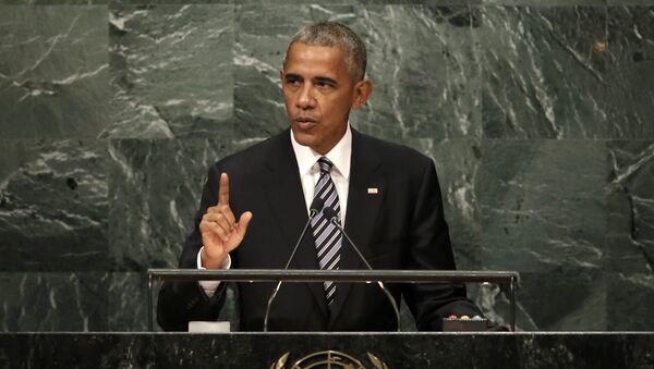 El discurso del presidente de EEUU, Barack Obama, en la Asamblea General de la ONU - Sputnik Mundo