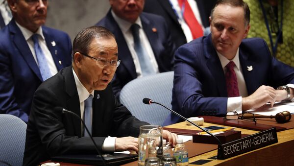 Ban Ki-moon, el secretario general de la ONU - Sputnik Mundo