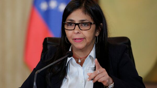 Delcy Rodríguez, ministra de Exteriores de Venezuela - Sputnik Mundo