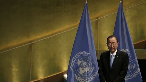 Ban Ki-moon, el secretario general de la ONU - Sputnik Mundo