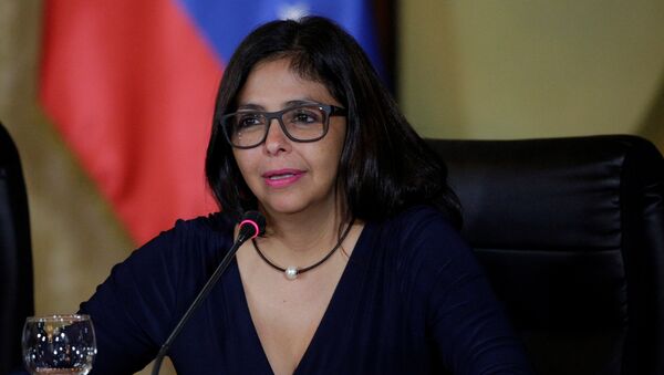 Delcy Rodríguez, ministra de Exteriores de Venezuela (archivo) - Sputnik Mundo