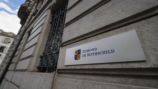 Enblema del banco Edmond de Rothschild - Sputnik Mundo