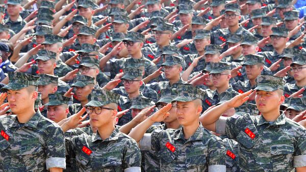 Los soldados de la Marina de Corea del Sur (imagen referencial) - Sputnik Mundo