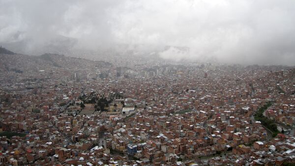 La ciudad boliviana de El Alto (archivo) - Sputnik Mundo