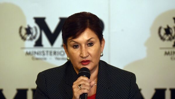 Thelma Aldana, fiscal general de Guatemala - Sputnik Mundo