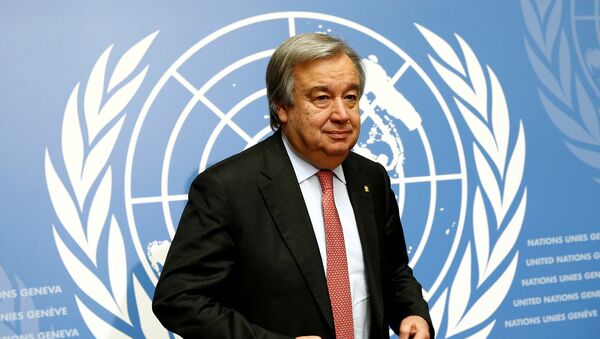 António Guterres, secretario general de la ONU (archivo) - Sputnik Mundo
