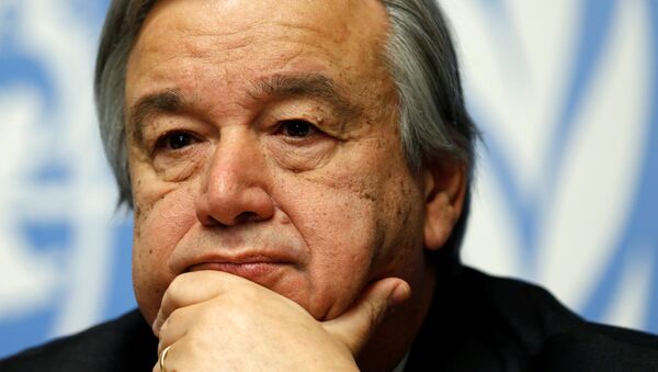 Antonio Guterres, el ex alto comisionado de Naciones Unidos para los refugiados - Sputnik Mundo
