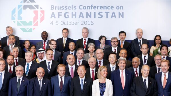 Los participantes de la Conferencia Internacional de Donantes para Afganistán en Bruselas - Sputnik Mundo