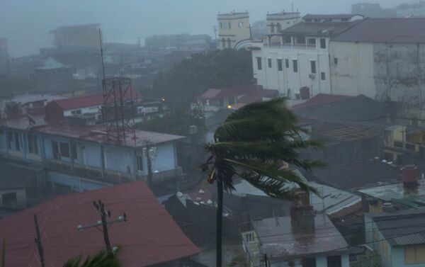 Consecuencias del paso del huracán Matthew por Cuba - Sputnik Mundo
