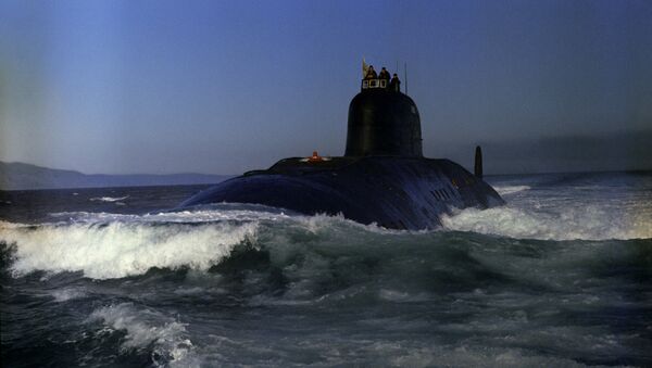 Un submarino nuclear soviético (archivo) - Sputnik Mundo