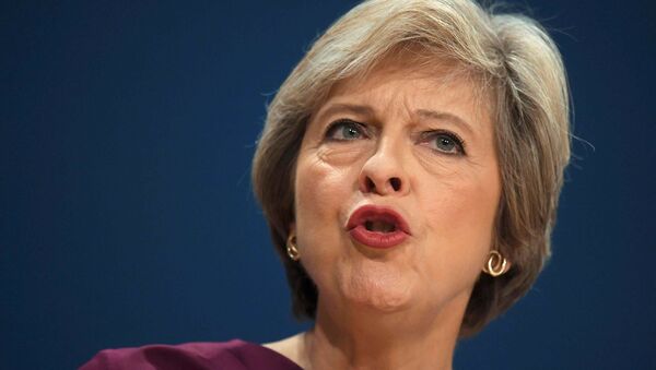 Theresa May, la primera ministra de Reino Unido - Sputnik Mundo