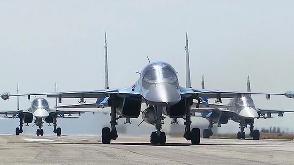 Aviación rusa en Siria - Sputnik Mundo