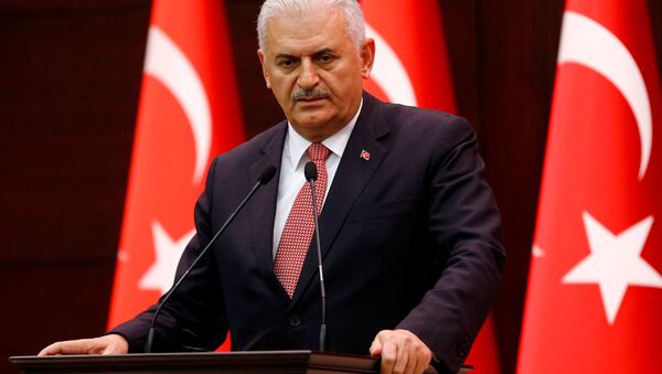 Primer ministro turco desvela los objetivos de su país en Siria en exclusiva a Sputnik - Sputnik Mundo