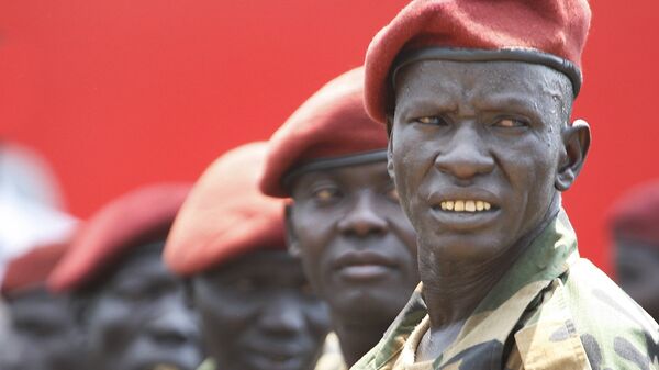 Los soldados de Sudán del Sur - Sputnik Mundo