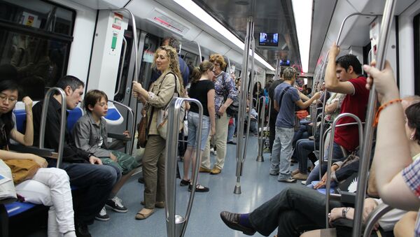 El metro de Barcelona, en la región de Cataluña (España) - Sputnik Mundo