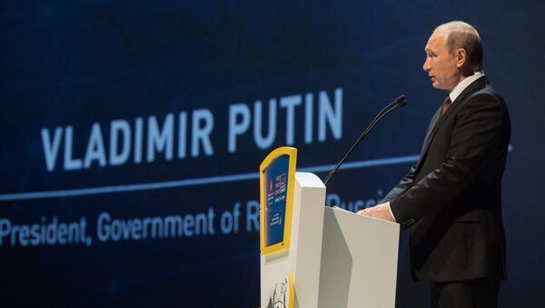 Визит президента РФ В. Путина в Турцию - Sputnik Mundo