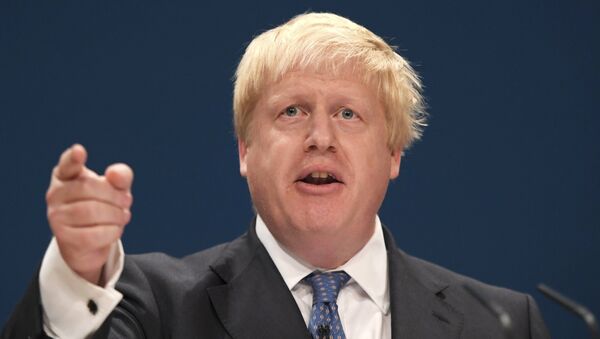 Boris Johnson, el ministro de Exteriores del Reino Unido - Sputnik Mundo